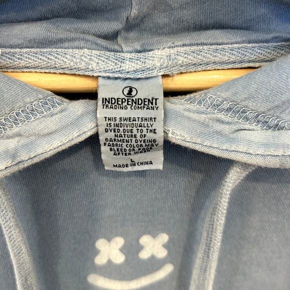 Barstool/Brianna LaPaglia "Hungover" Hoodie Blue - Picture 3 of 10